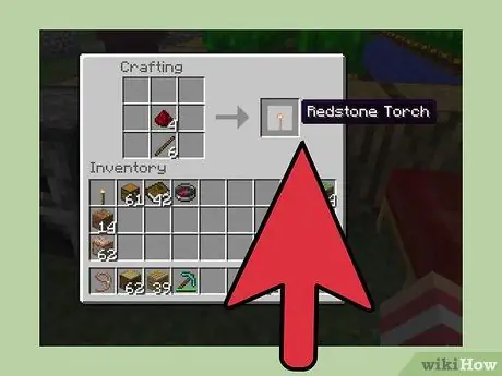 Faire une torche dans Minecraft Étape 17