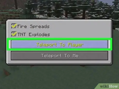 Teleportēties Minecraft 29. solis