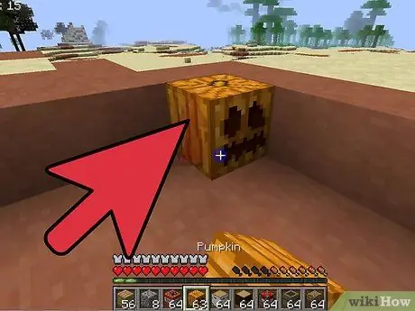 Posiziona blocchi in Minecraft Passaggio 4