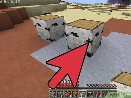 Blokları Minecraft -a qoyun Addım 7