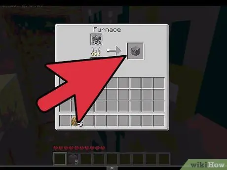 สร้างคันโยกใน Minecraft ขั้นตอนที่ 2