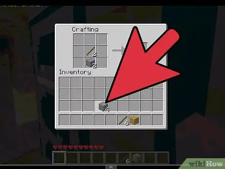 Készíts egy kart a Minecraftban 3. lépés