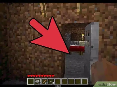 สร้างคันโยกใน Minecraft ขั้นตอนที่ 6