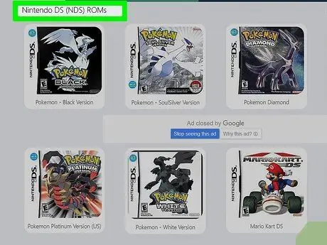 Nintendo DS Adım 6'da Ücretsiz Oyunlar İndirin