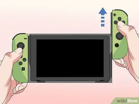 Abre el soporte de apoyo de Nintendo Switch Paso 2