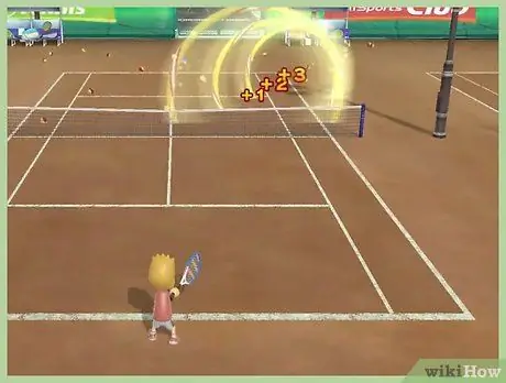 Направете бърза топка в тениса в Wii Sports Стъпка 7