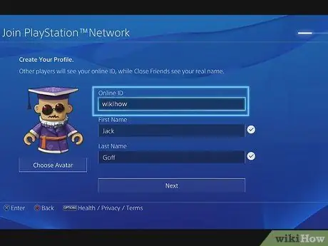 Check Whether a PSN ID Is Available Step 30