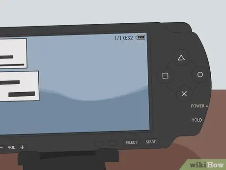 Прехвърлете изтеглена игра на PSP Стъпка 14