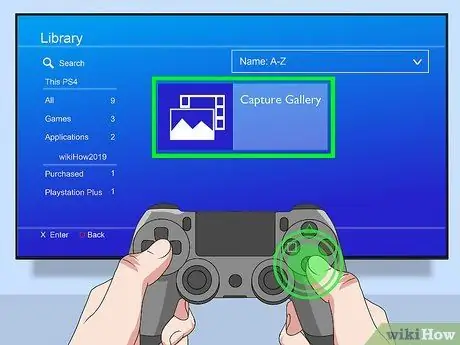 Pronađite spremljene videozapise i snimke zaslona na PlayStationu 4 Korak 6