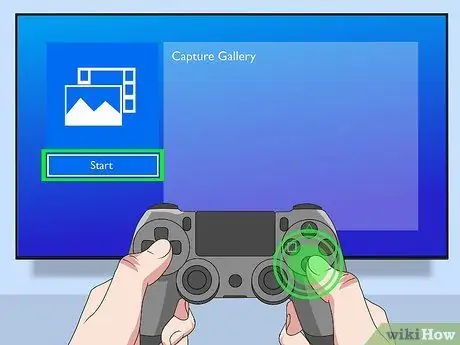 Pronađite spremljene videozapise i snimke zaslona na PlayStationu 4. Korak 7