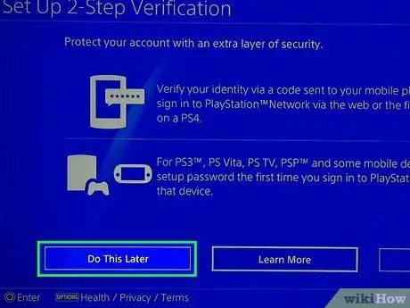 Sign Up for PlayStation Network Step 13