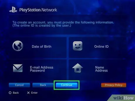 PlayStation Network 23 -кадамга катталыңыз