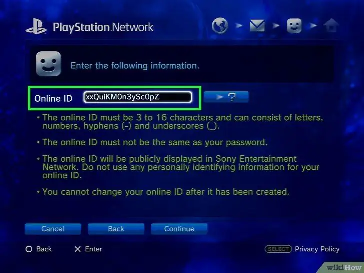 Зарегистрируйтесь в сети PlayStation Network, шаг 27