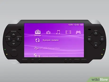 Faça o download dos jogos PSP, etapa 1