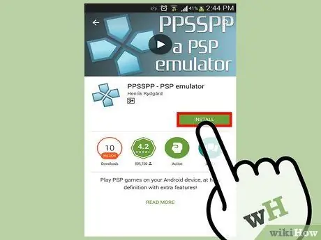 Spill PSP -spill på Android med PPSSPP -appen Trinn 4