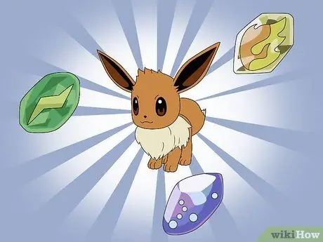 Eevee -ni barcha evolyutsiyalariga aylantiring 2 -qadam