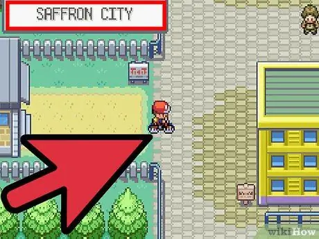 Pokemon FireRed және LeafGreen -де Шафран -Ситиге жетіңіз 10 -қадам