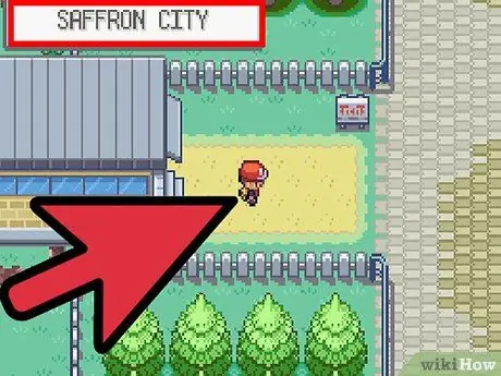 Стигнете до Saffron City в Pokemon FireRed и LeafGreen Стъпка 9