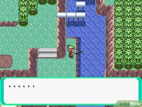 Vissen in Pokemon Emerald Stap 3