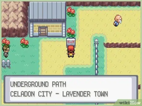 Eikite į „Celadon City“„Pokemon Fire Red“16 veiksme