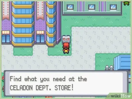 Πηγαίνετε στο Celadon City στο Pokemon Fire Red Step 19