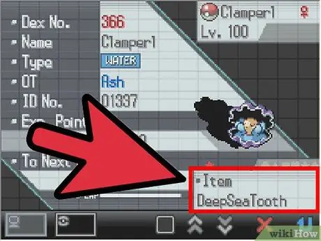 Pokemon 3. Adımda Clamperl'i Evolve Edin