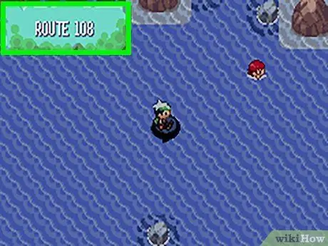 Získejte vodní kámen v Pokémon Emerald, krok 4