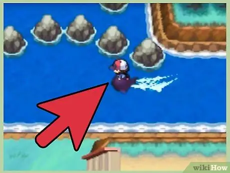 ค้นหา Move Waterfall ใน Pokemon Black ขั้นตอนที่ 3