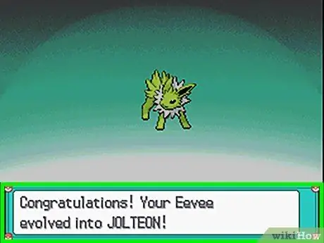 Faites évoluer Évoli dans Pokémon Platinum Étape 4