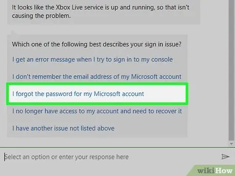 Contactați Xbox Live Pasul 6