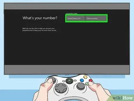 Configureu un compte de Xbox Live Pas 26