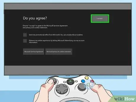 Configure uma conta do Xbox Live, Etapa 27