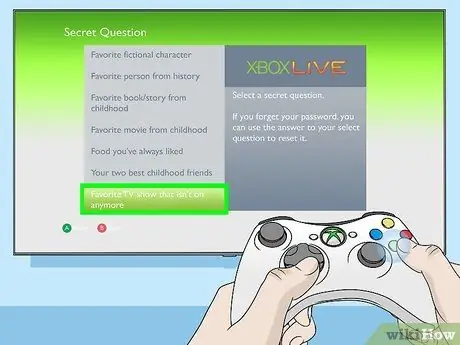 Configurazione di un account Xbox Live Passaggio 43