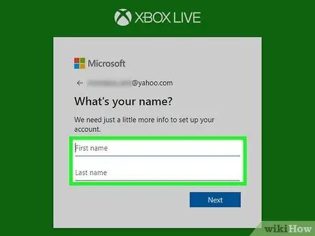 Xbox Live есептік жазбасын орнату 9 -қадам