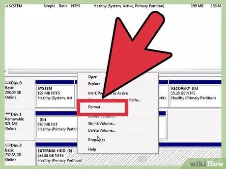 Formatirajte tvrdi disk za upotrebu s Xbox 360 Korak 6