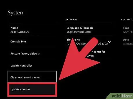 Xbox One Step 7 -ийг шинэчилнэ үү