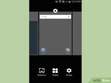 Remove a Blank Home Screen in Android Step 11