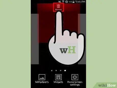 Remove a Blank Home Screen in Android Step 4