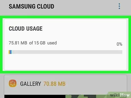 เข้าถึง Samsung Cloud บน Samsung Galaxy ขั้นตอนที่ 4