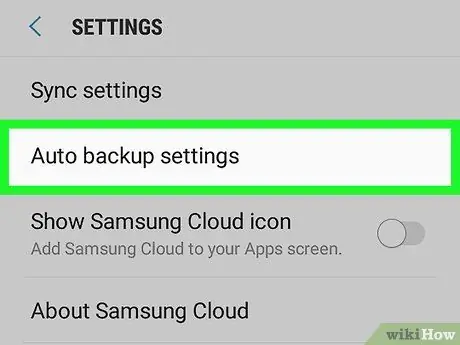 Få tillgång till Samsung Cloud på Samsung Galaxy Steg 6