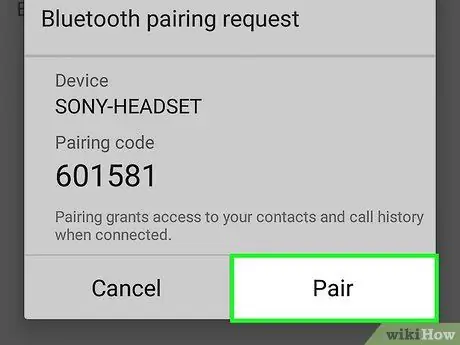 Cib Telefonunu Bluetooth Qulaqlığına qoşun Adım 9