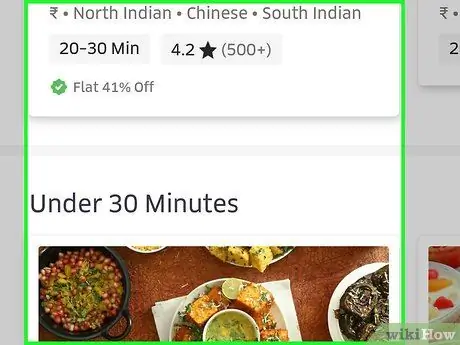 Utilitzeu UberEATS Pas 19