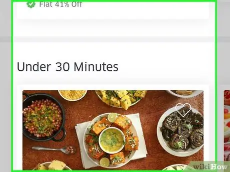 השתמש ב- UberEATS שלב 4