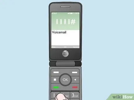 Voicemail instellen Stap 4