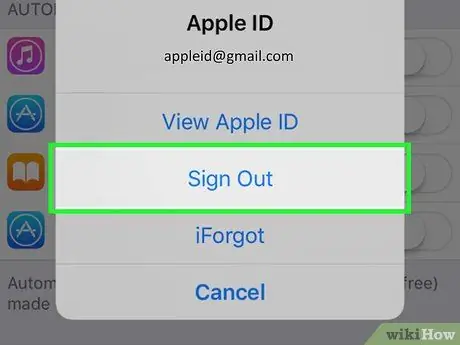 Tanggalin ang isang Apple ID Hakbang 18