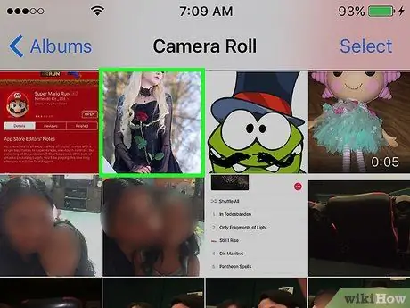 Recadrer et modifier des photos sur iPhone, iPod et iPad Étape 3