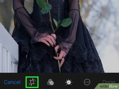 Beskär och redigera foton på iPhone, iPod och iPad Steg 5