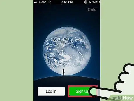 Create an Account in WeChat Using Your iOS Devices Step 3