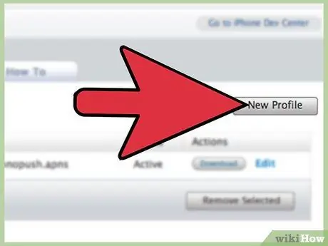 IPhone'i varustamisprofiili loomine 4. samm