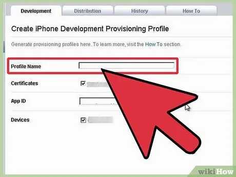 iPhone 5. Adım için Hazırlama Profili Oluşturun